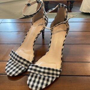 Kelly & Katie Gingham Heels